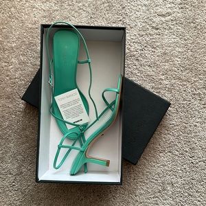 Mint heels from Tony Bianco size 5